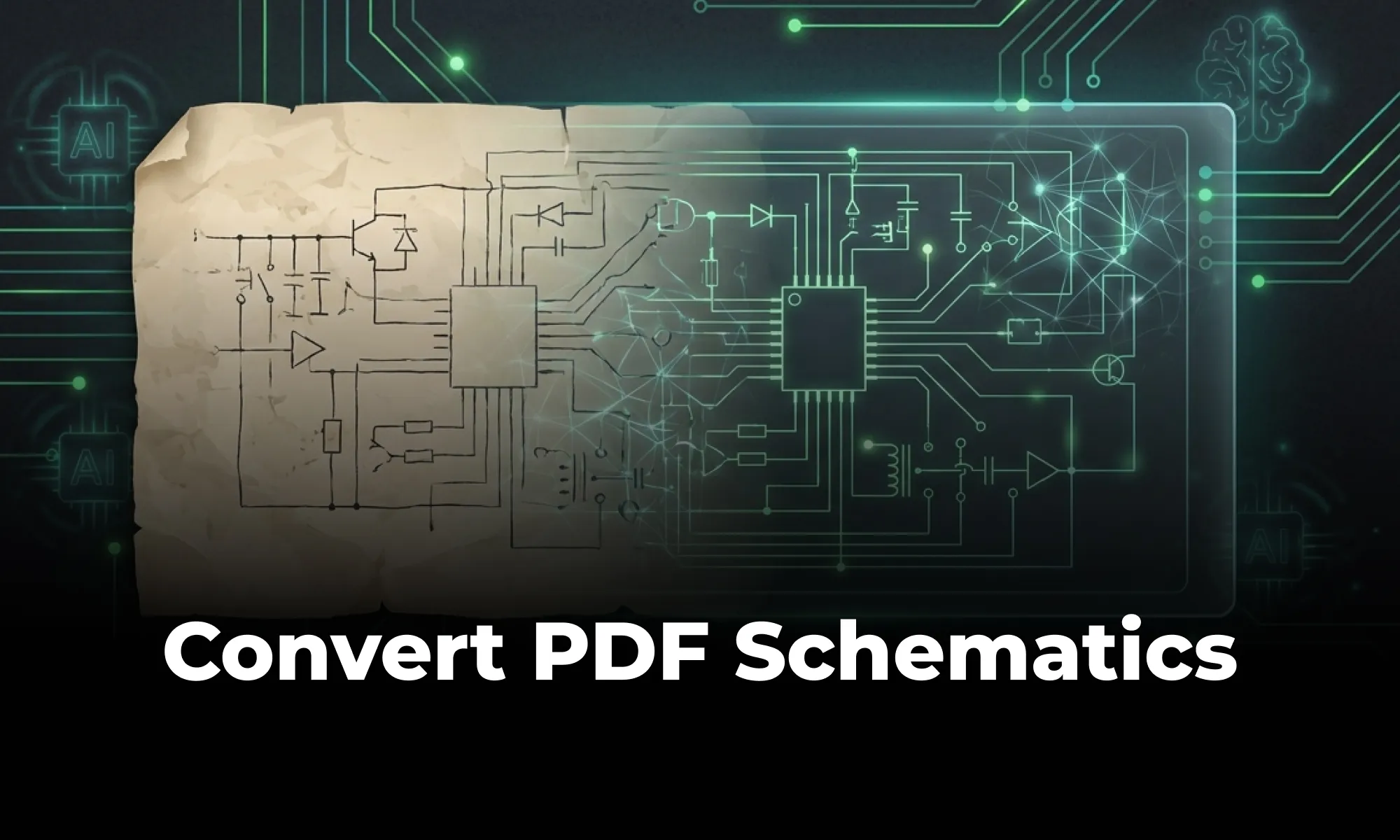 How to Convert PDF Schematics into Editable EDA Files Using AI