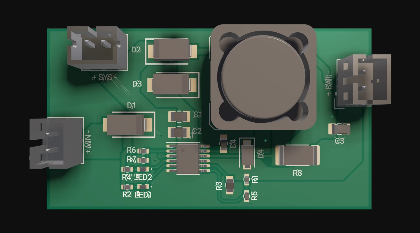 Solar charge controller board